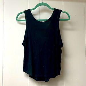 RVCA, tank top, black